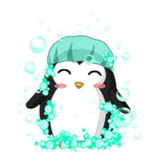 Piroo Cute Penguin and Family sticker #2098257