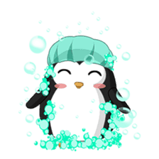 Piroo Cute Penguin and Family sticker #2098257
