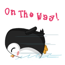 Piroo Cute Penguin and Family sticker #2098259