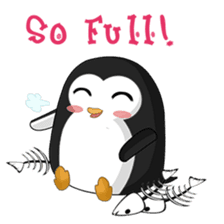 Piroo Cute Penguin and Family sticker #2098267