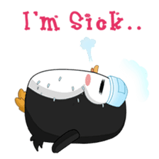 Piroo Cute Penguin and Family sticker #2098268