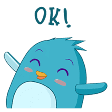 Piroo Cute Penguin and Family sticker #2098273