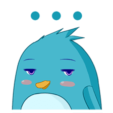 Piroo Cute Penguin and Family sticker #2098275