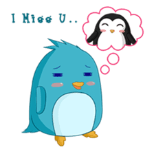 Piroo Cute Penguin and Family sticker #2098278