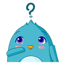 Piroo Cute Penguin and Family sticker #2098283