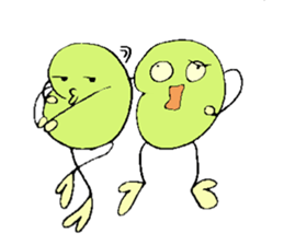 Mr.&Mrs.Beans sticker #2098323