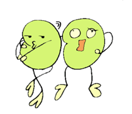 Mr.&Mrs.Beans sticker #2098323