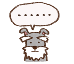 Schnauzer:Bubble!! sticker #2098414