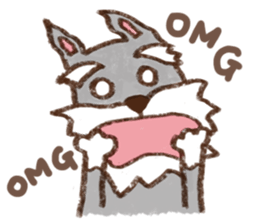 Schnauzer:Bubble!! sticker #2098440