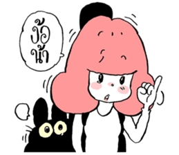 Pink sticker #2098586