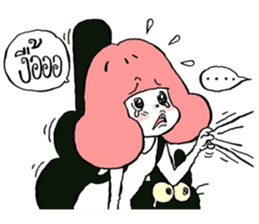 Pink sticker #2098587