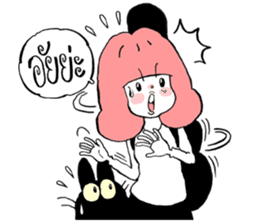 Pink sticker #2098591