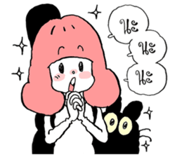 Pink sticker #2098595