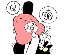 Pink sticker #2098597