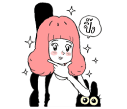 Pink sticker #2098601