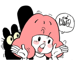 Pink sticker #2098607