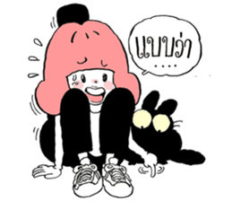 Pink sticker #2098609