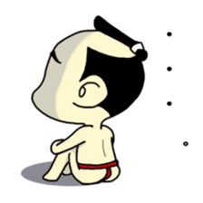 Loincloth -kun sticker #2098620