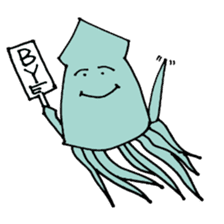 oceandakuto of Bodacious  Mr.Squid sticker #2098654