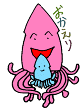 oceandakuto of Bodacious  Mr.Squid sticker #2098655