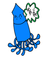 oceandakuto of Bodacious  Mr.Squid sticker #2098674