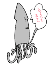 oceandakuto of Bodacious  Mr.Squid sticker #2098675