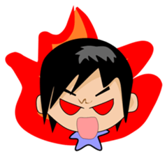 Small Kazuya brother sticker #2098908