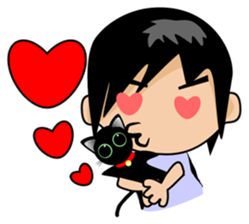 Small Kazuya brother sticker #2098919