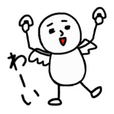 Angel smile sticker #2099024