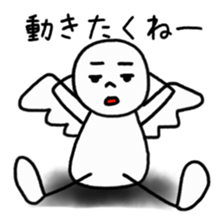 Angel smile sticker #2099031