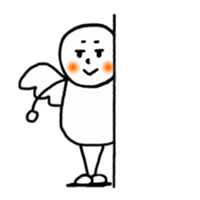 Angel smile sticker #2099051