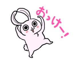 The animals of a round eye sticker #2099109