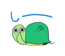 The animals of a round eye sticker #2099125