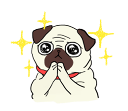 The animals of a round eye sticker #2099140