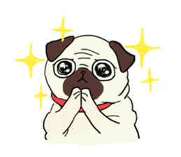 The animals of a round eye sticker #2099140