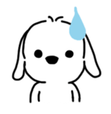 Maltese Puppy Little White sticker #2099501