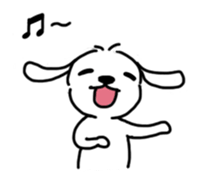 Maltese Puppy Little White sticker #2099510