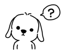 Maltese Puppy Little White sticker #2099511