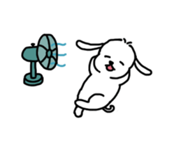 Maltese Puppy Little White sticker #2099523