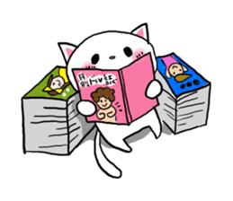 Cat likes Japanese idol sticker #2099610