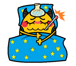 ox horn eggs(Blessing articles) sticker #2100005