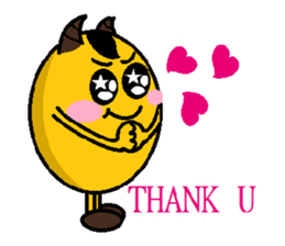 ox horn eggs(Blessing articles) sticker #2100015