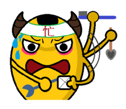 ox horn eggs(Blessing articles) sticker #2100018