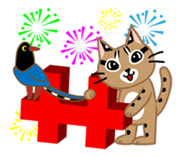 Taiwan Leopard Cat (Festival) sticker #2100368