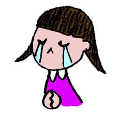 The cute girl in Nagoya sticker #2100921