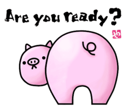 HIP ANIMALS English ver. sticker #2100943