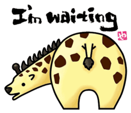 HIP ANIMALS English ver. sticker #2100949