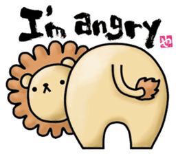 HIP ANIMALS English ver. sticker #2100958