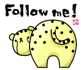 HIP ANIMALS English ver. sticker #2100963