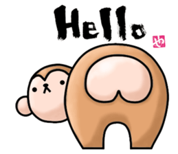 HIP ANIMALS English ver. sticker #2100972